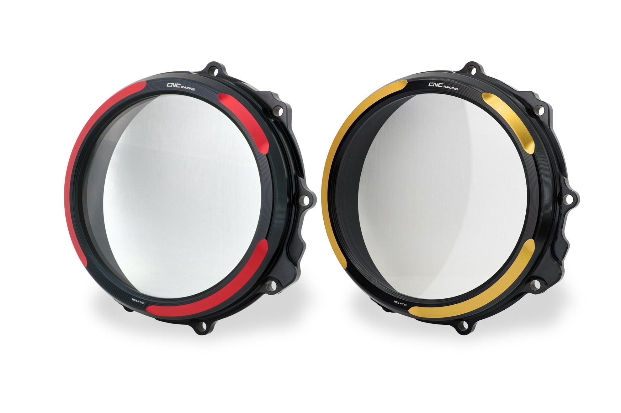 CNC Racing Bi-Color Clear Clutch Cover For MV Agusta B3 800 Models With a Hydraulic Clutch CNC Racing Bi-Color Clear Clutch Cover For MV Agusta B3 800 Models With a Hydraulic Clutch